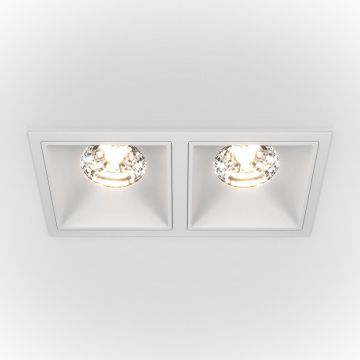 Beépíthető spotlámpa ALFA LED DL043-02-15W3K-SQ-W 3000K 2x30W/LED 2250LM IP20 a Maytoni-tól