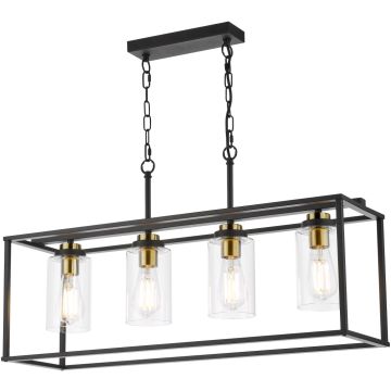 Függőlámpa Abel ABE8454 4x40w/e27 a Dar Lighting-tól