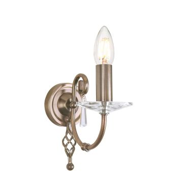 Fali lámpa AEGEAN AG1-AGED-BRASS 1x60W/E14 a Elstead Lighting-tól