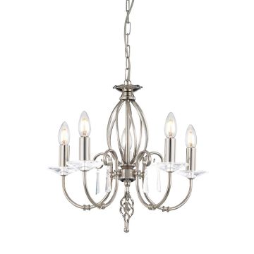 Csillár AEGEAN AG5-POL-NICKEL 5x60W/E14 a Elstead Lighting-tól