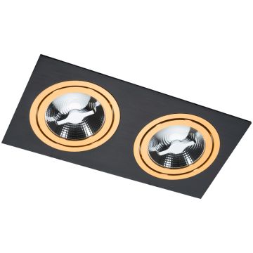 Beépíthető spotlámpa ALCAZAR LMF.AZ142BG 2x50W/G53/AR111 IP20 a Lumifall-tól