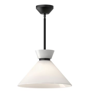Függőlámpa Halston ALM-HALSTON-P-M-BK 60W 1x60W/E27 a Elstead Lighting-tól