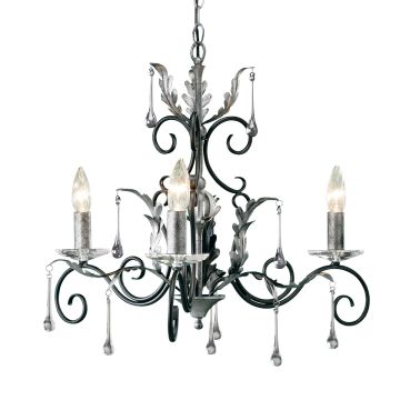 Csillár AMARILLI AML3-BLK-SILVER 3x60W/E14 a Elstead Lighting-tól