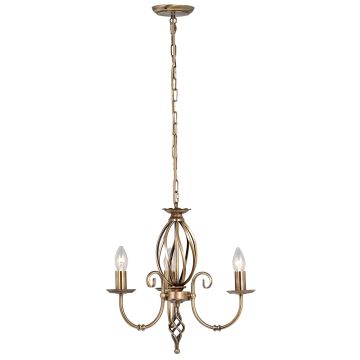 Csillár ARTISAN ART3-AGD-BRASS 3x60W/E14 a Elstead Lighting-tól