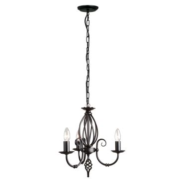 Csillár ARTISAN ART3-BLACK 3x60W/E14 a Elstead Lighting-tól