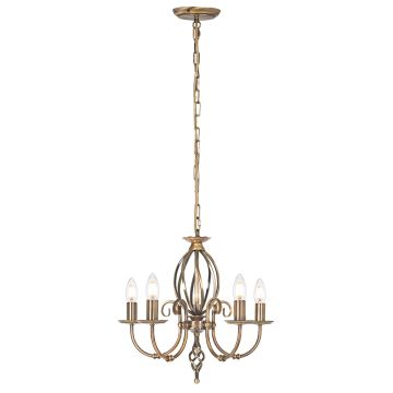 Csillár ARTISAN ART5-AGD-BRASS 5x60W/E14 a Elstead Lighting-tól