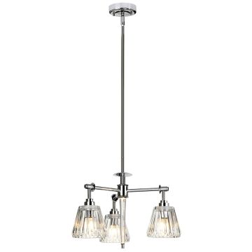 Plafonlámpa AGATHA BATH-AGATHA3P-PC 3x3,5W/G9 320LM IP44 a Elstead Lighting-tól