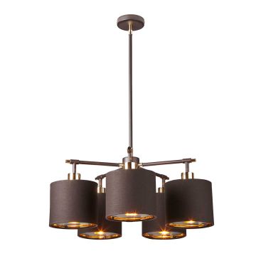 Csillár BALANCE BALANCE5-BRPB 5x60W/E27 a Elstead Lighting-tól