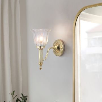 Fali lámpa CARROLL BATH-CARROLL1-PB 1x40W/G9 IP44 a Elstead Lighting-tól