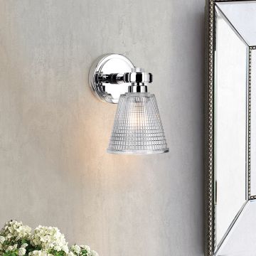 Fali lámpa GUNNISLAKE BATH-GUNNIS1-PC 1x3,5W/G9 320LM IP44 a Elstead Lighting-tól