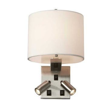 Fali lámpa BELMONT BELMONT-3W 1x40W/E14 + 2x1W/LED 2x120LM a Elstead Lighting-tól