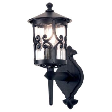 Fali lámpa HEREFORD BL10-BLACK 1x60W/E27 IP23 a Elstead Lighting-tól