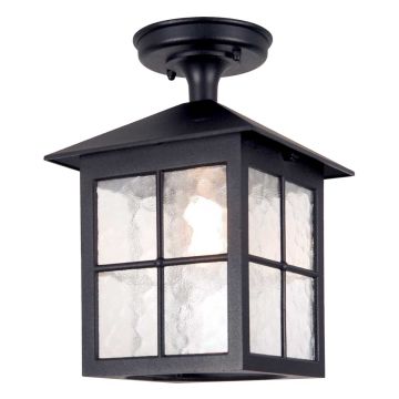 Süllyesztett mennyezeti lámpa WINCHESTER BL18A-BLACK 1x60W/E27 IP43 a Elstead Lighting-tól