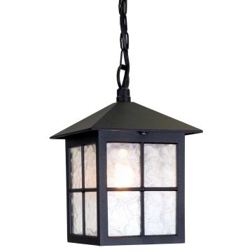 Függőlámpa WINCHESTER BL18B-BLACK 1x60W/E27 IP43 a Elstead Lighting-tól