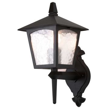 Fali lámpa YORK BL5-BLACK 1x60W/E27 IP43 a Elstead Lighting-tól