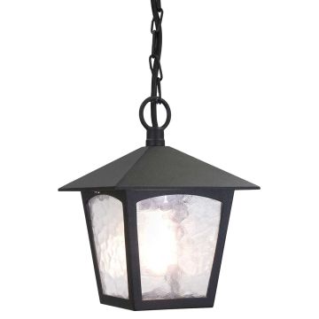 Függőlámpa YORK BL6B-BLACK 1x60W/E27 IP43 a Elstead Lighting-tól
