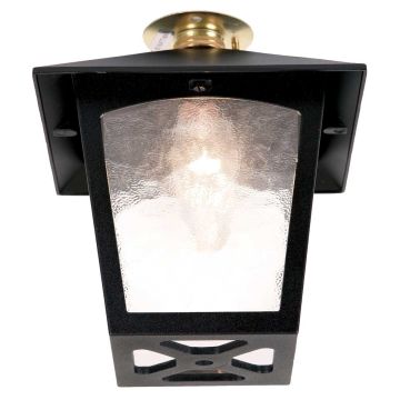 Süllyesztett mennyezeti lámpa YORK BL6C-BLACK 1x60W/B22 IP20 a Elstead Lighting-tól