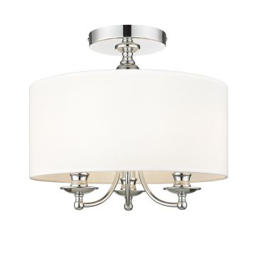 Plafonlámpa ABU DHABI C03466CH-WH 3x40W/E14 a Cosmolight-tól