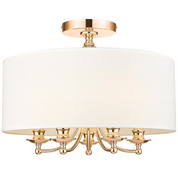 Plafonlámpa ABU DHABI C05442AU-WH 5x40W/E14 a Cosmolight-tól