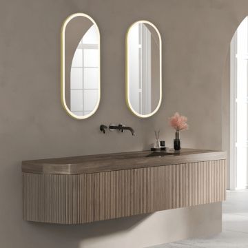 Tükör MIRROR WITH LED 25386 3000-4000K 18W/led 1564-1739lm IP44 a Zambelis-tól