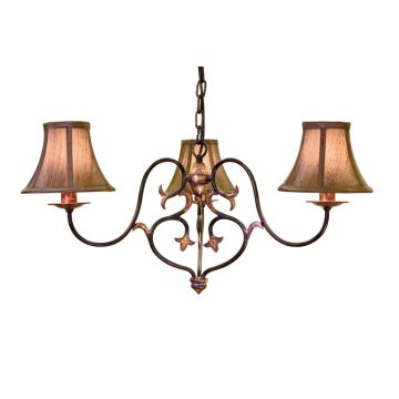 Csillár CONISTON CN3-BUR-GOLD 3x60W/E14 a Elstead Lighting-tól