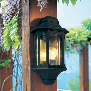 Fali lámpa CHAPEL CP7-BLACK 1x60W/E27 IP44 a Elstead Lighting-tól