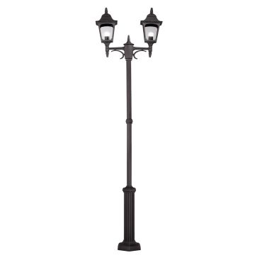 Utcai lámpa CHAPEL CP8-BLACK 2x60W/E27 IP44 a Elstead Lighting-tól