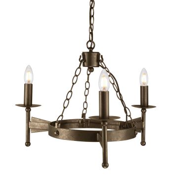 Csillár CROMWELL CW3-OLD-BRZ 3x60W/E14 a Elstead Lighting-tól