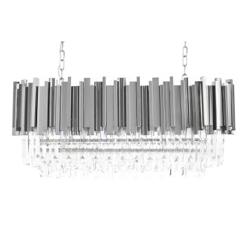 Függőlámpa IMPERIAL LONG SILVER DW-D5689S.SILVER 18x40W/E14 IP20 a King Home-tól