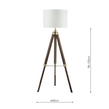 Talp EASEL EAS4947 1x60W/E27 IP20 a Dar Lighting-tól