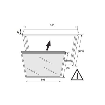 Szerelőkészlet LED PANEL EKP9131 a Eko Light-tól
