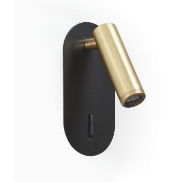 Fali lámpa DIRK 704B-L0103B-02-47 3000K 1x40W/LED 200LM IP20 a Novolux-tól