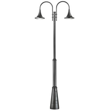 Utcai lámpa PANA 672E-L0234B-04 2x34W/LED 3600LM IP65 a Novolux-tól