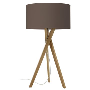 Asztali lámpa WOOD 621B-G05X1A-50 1x60W/E27 IP20 a Novolux-tól