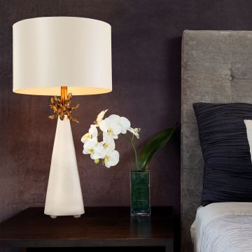 Asztali lámpa NEO WHITE FB-NEO-TL-FR-WHT 1x60W/E27 a Flambeau-tól