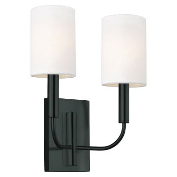 Fali lámpa Brianna FE-BRIANNA2-BK 2x60W/E14 a Feiss-tól
