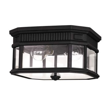 Süllyesztett mennyezeti lámpa COTSWOLD LANE FE-COTSLN-F-BK 2x60W/E27 IP44 a Feiss-tól