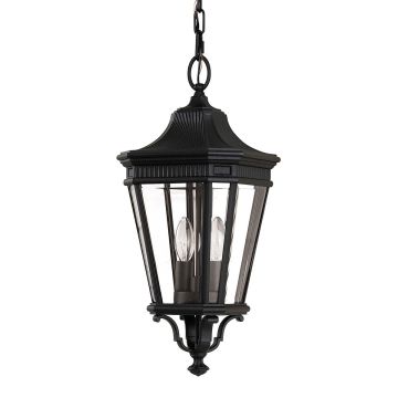 Függőlámpa COTSWOLD LANE FE-COTSLN8-M-BK 2x60W/E14 IP23 a Feiss-tól