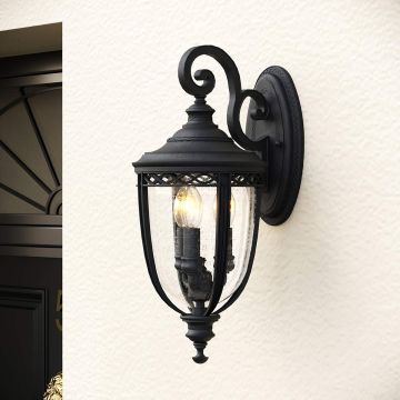 Fali lámpa ENGLISH BRIDLE FE-EB2-L-BLK 3x60W/E14 IP44 a Feiss-tól