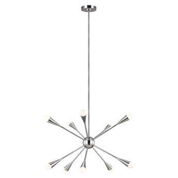 Csillár JAX FE-JAX10-PN 3000K 10x3,5W/G9 3200LM a Feiss-tól