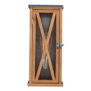 Fali lámpa LUMIERE FE-LUMIERE-S1OAK 1x60W/E27 IP44 a Feiss-tól