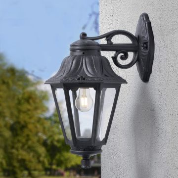 Fali lámpa Bisso-Anna FMG-BISSO-ANNA-BLK 23W 1x23W/E27 a Fumagalli-tól