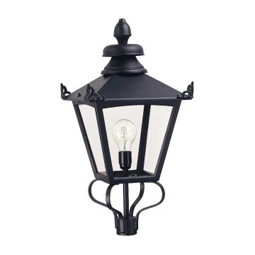 Utcavilágítás lámpatest GRAMPIAN GL1-BLACK 1x150W/E27 IP23 a Elstead Lighting-tól