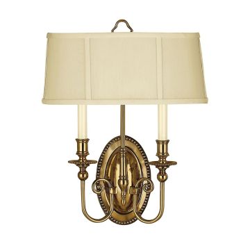 Fali lámpa CAMBRIDGE HK-CAMBRIDGE2-B 2x40W/E14 a Hinkley Lighting-tól