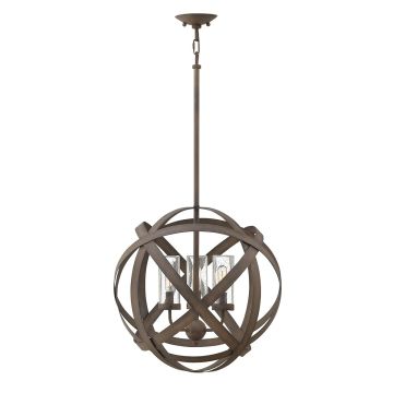 Függőlámpa CARSON HK-CARSON-3P 3x40W/E14 IP44 a Hinkley Lighting-tól