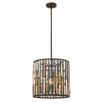 Függőlámpa GEMMA HK-GEMMA-P-B-VBZ 3x60W/E14 a Hinkley Lighting-tól