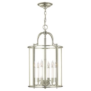 Függőlámpa GENTRY HK-GENTRY-P-L-PN 6x60W/E14 a Elstead Lighting-tól