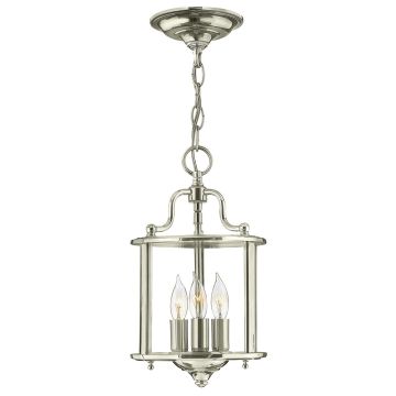 Függőlámpa GENTRY HK-GENTRY-P-S-PN 3x60W/E14 a Elstead Lighting-tól