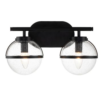 Fali lámpa Hollis HK-HOLLIS2-C-BK-BATH 2x60W/E14 IP44 a Hinkley-tól