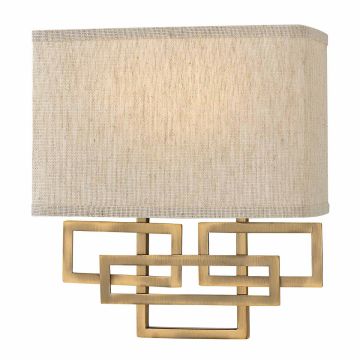 Fali lámpa LANZA HK-LANZA2-BR 2x60W/E14 a Hinkley Lighting-tól